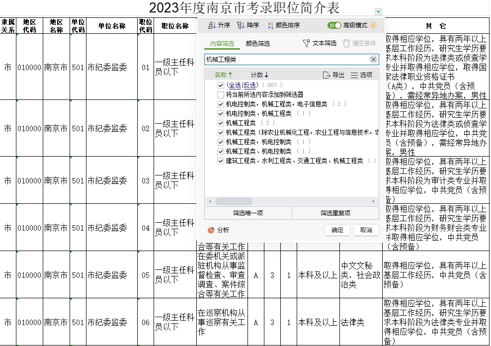 苏州公务员报考条件与专业要求详解